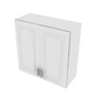 Napa White Double Door Wall Cabinet - 30" W x 30" H 30" W