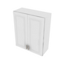 Napa White Double Door Wall Cabinet - 30" W x 36" H 30" W