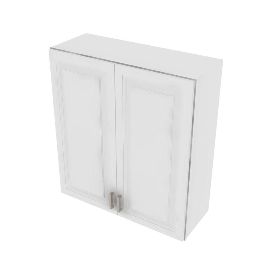 Napa White Double Door Wall Cabinet - 33" W x 36" H 33" W