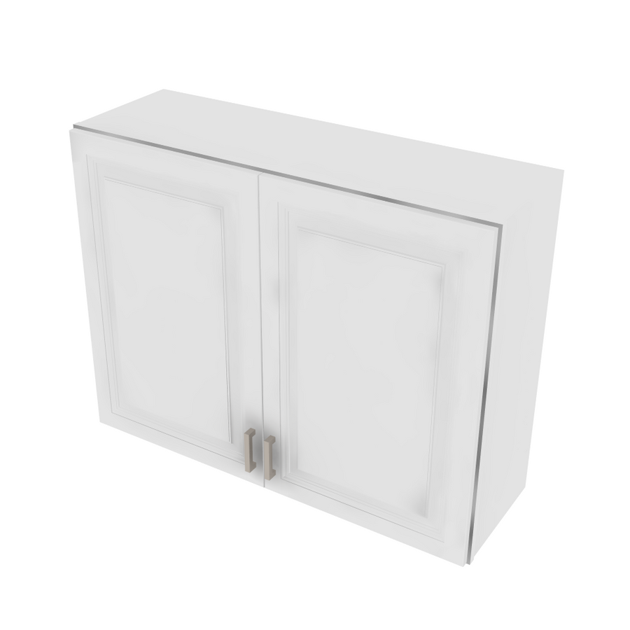 Napa White Double Door Wall Cabinet - 39" W x 30" H 39" W