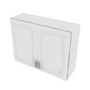 Napa White Double Door Wall Cabinet - 39" W x 30" H 39" W