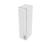 Napa White Single Door Wall Cabinet - 9" W x 36" H 9" W