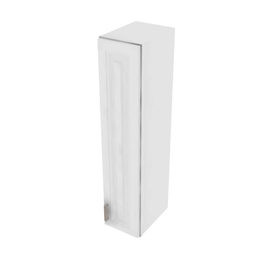 Napa White Double Door Wall Cabinet - 9" W x 42" H x 12" D 9" W
