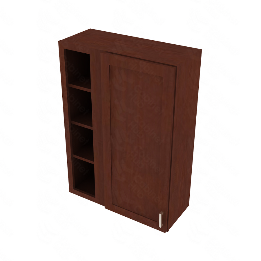 Shaker Espresso Blind Wall Cabinet - 30" W x 42" H x 12" D 30" W