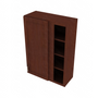 Shaker Espresso Blind Wall Cabinet - 30" W x 42" H x 12" D 30" W