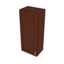 Shaker Espresso Single Door Wall Cabinet - 18" W x 42" H x 12" D 18" W