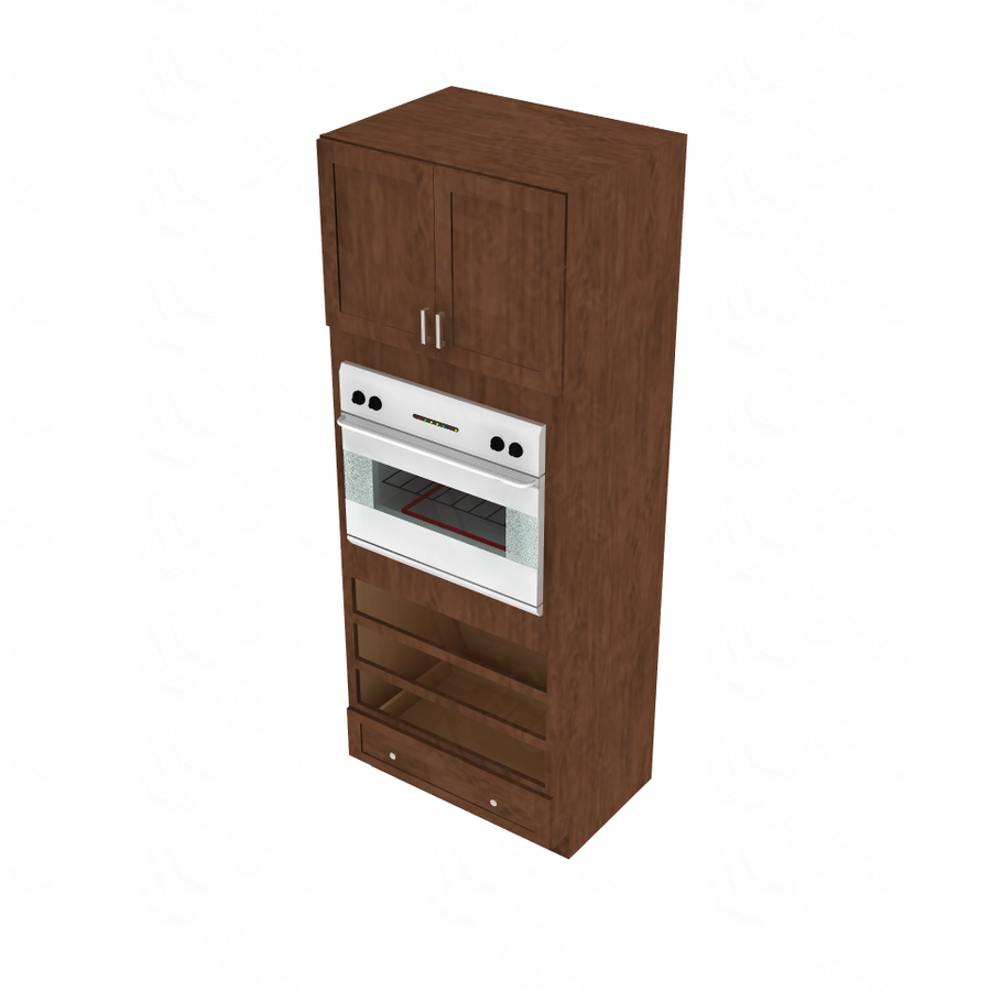 Shaker Kodiak Oven Cabinet - 33" W x 90" H Default Title