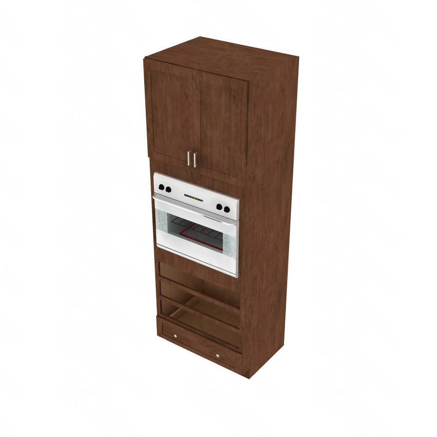 Shaker Kodiak Oven Cabinet - 33" W x 96" H Default Title