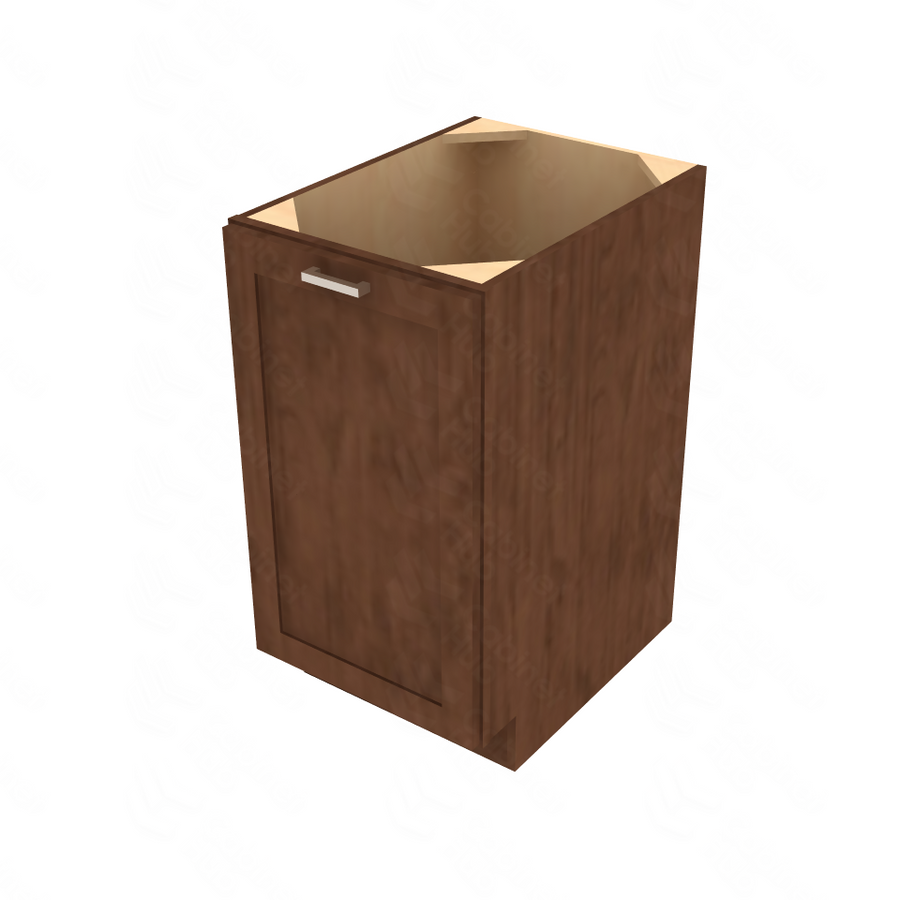 SK Trash Can Base w/ Full Ht Door -18" W w/ 1 Can Default Title