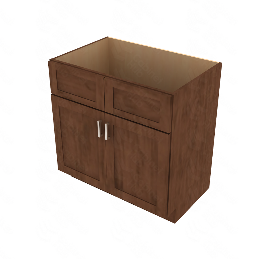 Shaker Kodiak Double Door Vanity - 33" W Default Title