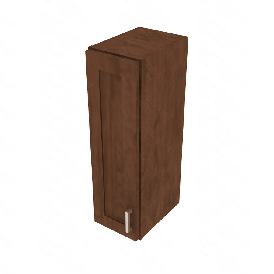 Shaker Kodiak Single Door Wall Cabinet - 9" W x 30" H
