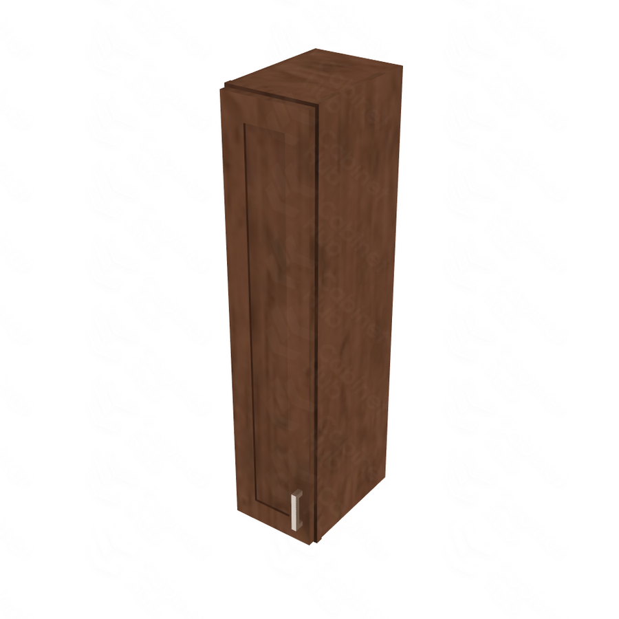 Shaker Kodiak Single Door Wall Cabinet - 9" W x 42" H