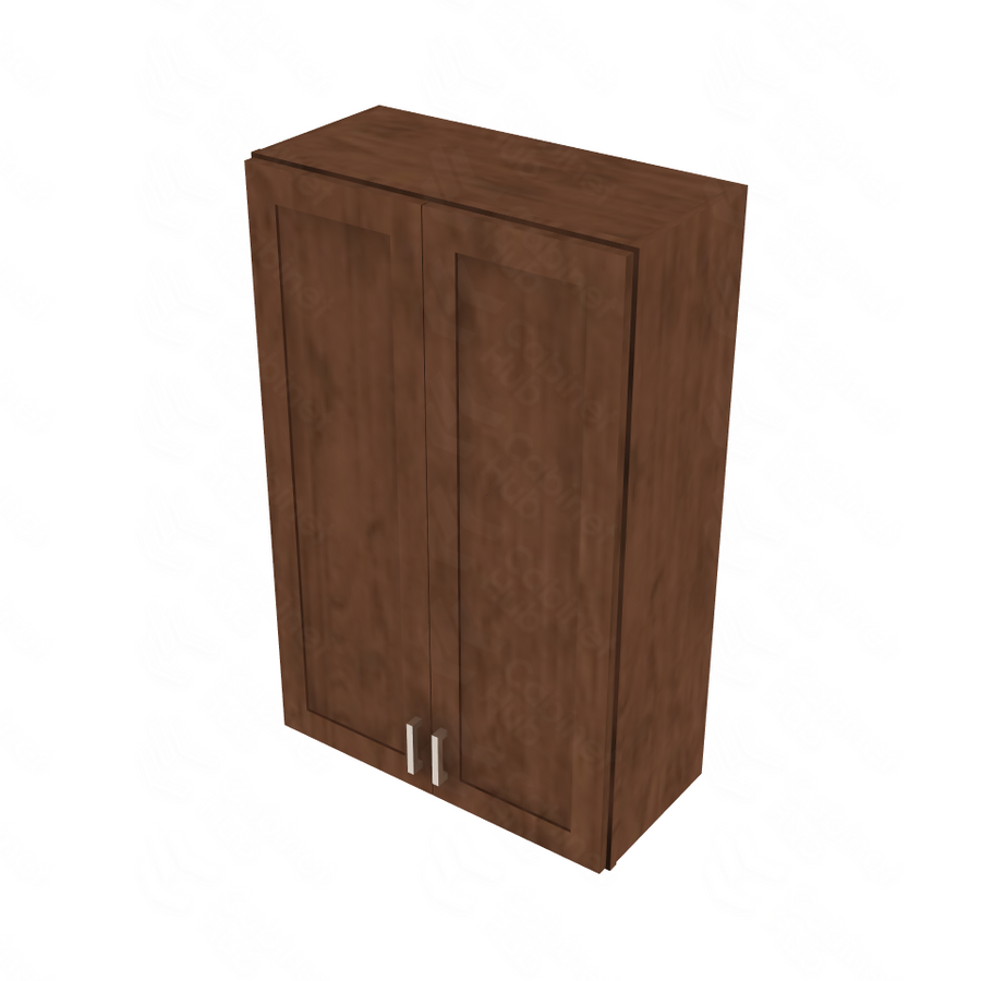 Shaker Kodiak Double Door Wall Cabinet - 27" W x 42" H Default Title