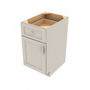 Shaker Sand Single Door Standard Base Cabinet - 18" W x 34.5" H x 24" D 18" W