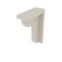 Shaker Sand Medium Corbel - 3" W x 10.5" H x 7.5" D 3" W