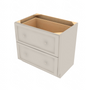 Shaker Sand Drawer Base - 2 Drawer 36" W x 34.5" H x 24" D 36" W