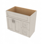 Shaker Sand Vanity Combo Cabinet Right - 36" W x 34.5" H x 21" D 36" W