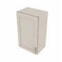 Shaker Sand Single Door Wall Cabinet - 18" W x 30" H 18" W