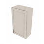 Shaker Sand Single Door Wall Cabinet - 21" W x 36" H x 12" D 21" W