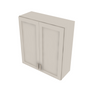 Shaker Sand Double Door Wall Cabinet - 33" W x 36" H x 12" D 33" W