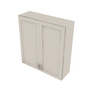Shaker Sand Double Door Wall Cabinet - 39" W x 42" H x 12" D 39" W