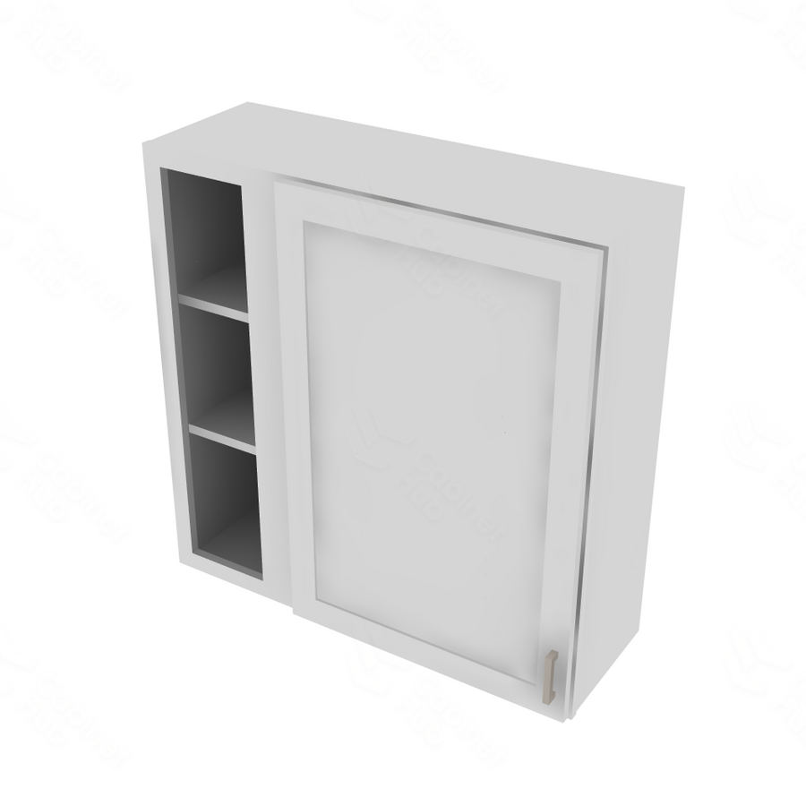 Shaker Designer White Blind Wall Cabinet - 36" W x 36" H x 12" D 36" W
