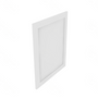Shaker Designer White Decorative Cabinet End Panel - 23.5" W x 28.75" H x 0.75" D 23.5" W