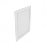 Shaker Designer White Decorative Cabinet End Panel - 23.5" W x 28.75" H x 0.75" D 23.5" W