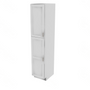 Shaker Designer White Single Door Pantry - 18" W x 90" H x 24" D 18" W