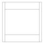 Lenox Canvas Oven Cabinet Overlay Panel - 33" W x 53" H x 0.75" D