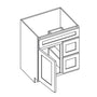 Shaker Espresso Vanity Combo Cabinet Right - 30" W x 34.5" H x 21" D